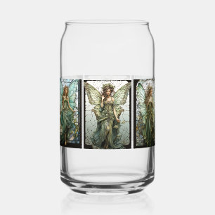 Schönes Viktorianisches geflügeltes Glas