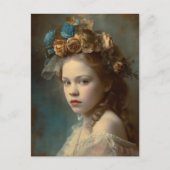 Schönes Viktorianisches Kinderportrait Postkarte (Vorderseite)