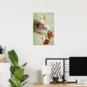 Schönes Viktorianisches Motif / Renoir Ballerina P Poster (Heimbüro)