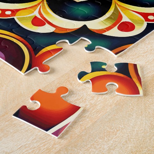 Schönes Vintag Mandala Puzzle (Seite)