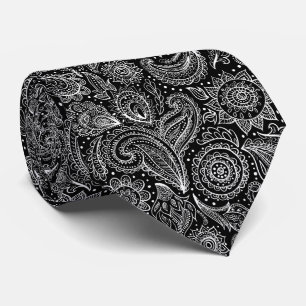 Schönes vintage-blumiges Paisley-Muster Krawatte