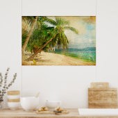 Schönes Vintage Poster (Küche)