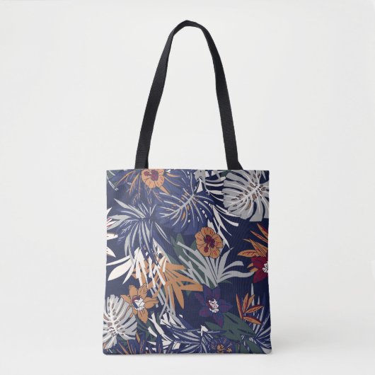 Schönes Vintages Blumenmuster in vielen Varianten Tasche (Vorderseite)