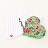 Schönes Vintages Design personalisiertes Notebook Notizblock (Innenseite)