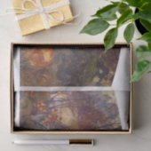 Schönes Vintages Kunstdecoupon Seidenpapier (Geschenk)