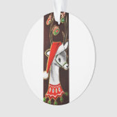 Schönes Vintages Mitte- des JahrhundertsMod-Ren Ornament (Vorderseite)