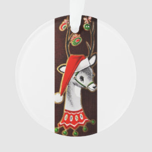 Schönes Vintages Mitte- des JahrhundertsMod-Ren Ornament