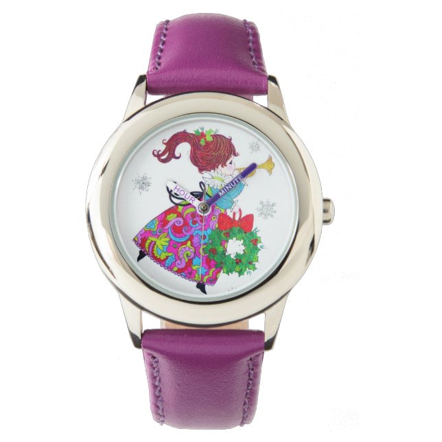 Schönes Vintages Mitte- des JahrhundertsMod-Retro Armbanduhr (Vorderseite)