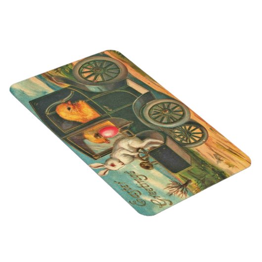 Schönes Vintages Ostern Magnet (Rechte Seite)