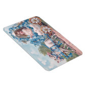 Schönes Vintages Ostern Magnet (Rechte Seite)