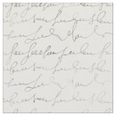 Schönes Vintages Skript Stoff (Nahaufnahme)