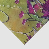 Schönes Violett Seidenpapier (Ausschnitt)