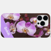 Schönes Violett und Nahes Orchid-Foto Case-Mate iPhone Hülle (Rückseite (Horizontal))