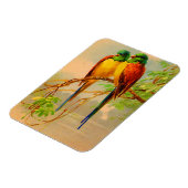 schönes Vogelbild Magnet (Linke Seite)