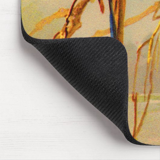 schönes Vogelbild Mousepad (Ecke)