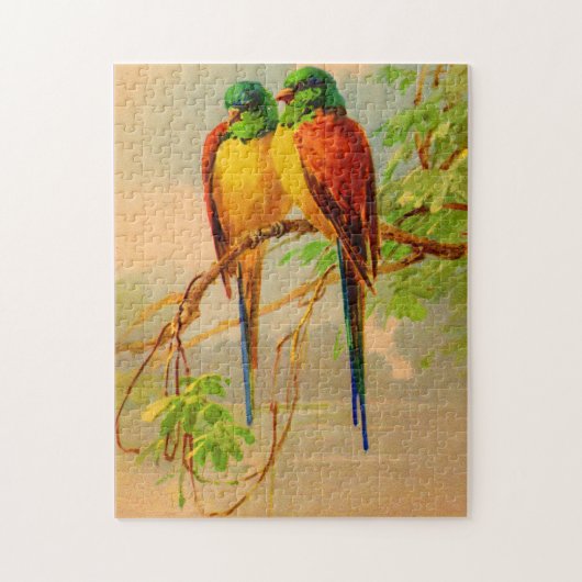 schönes Vogelbild Puzzle (Vertikal)