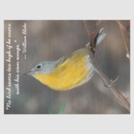 Schönes Vogelgeflechtpapier Seidenpapier