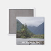 Schönes Waipio-Tal Magnet (Vorderseite/Rückseite)