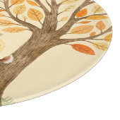 Schönes Waldland Hirschlandschaft Zuhause Kids Schneidebrett (Ecke)