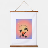 Schönes Wall Poster Wandteppich Mit Holzrahmen (Vorderseite)