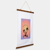 Schönes Wall Poster Wandteppich Mit Holzrahmen (Gewinkelt)