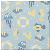 Schönes Wasserdesign Stoff (Nahaufnahme)