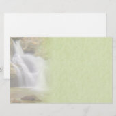 Schönes Wasserfall Hochzeitssaison Briefpapier (Vorne/Hinten)