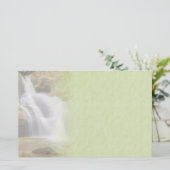 Schönes Wasserfall Hochzeitssaison Briefpapier (Stehend Vorderseite)