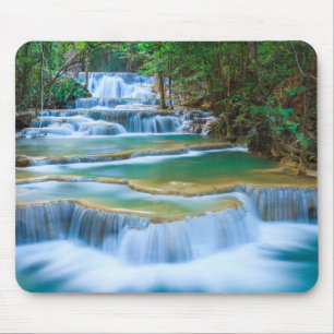 Schönes Wasserfall-Mausrad Mousepad
