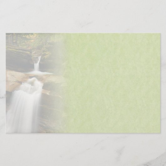 Schönes Wasserfall-Stadium Briefpapier (Vorderseite)
