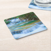 Schönes Wasserfall Untersetzer Set (angewinkelt)