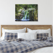 Schönes Wasserfall Wasserfarben Malerei Leinwanddruck (Insitu (Schlafzimmer))