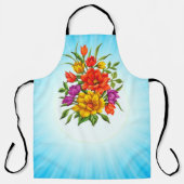 Schönes Wasserfarben-Blumenbouquet-34123 Schürze (Vorderseite)