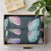 Schönes Watercolor Butterfly-Muster Seidenpapier (Geschenk)