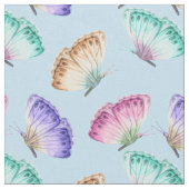 Schönes Watercolor Butterfly-Muster Stoff (Nahaufnahme)