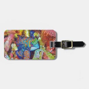 Schönes Watercolor-Design Gepäckanhänger