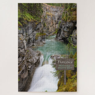 Schönes Waterfall-Heiratsrätsel Puzzle