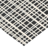 Schönes Weave Mitte des modernen Woven-Musters Tischdecke (Schrägansicht)