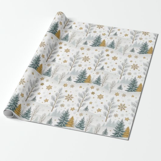 Schönes Weihnachten Geschenkpapier (Ungerollt)
