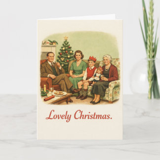 Schönes Weihnachten - Lustig Vintage Karte