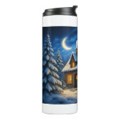 Schönes Weihnachten Thermosbecher (Nach links gedreht)