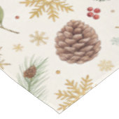 Schönes Weihnachten Tischdecke (Schrägansicht)