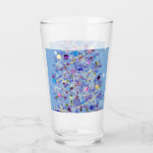 Schönes Weihnachtsbaumglas Glas (Vorderseite)