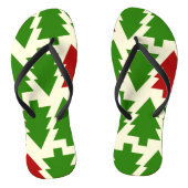 Schönes Weihnachtsbaumwallpaper Badesandalen (Fußbett)