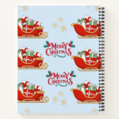 Schönes Weihnachtsdesign Notizblock (Rückseite)