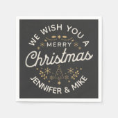 Schönes Weihnachtsdesign Serviette (Vorderseite)