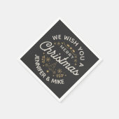 Schönes Weihnachtsdesign Serviette (Ecke)