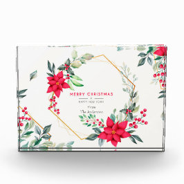 Schönes Weihnachtsgebäck Foto Block