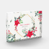 Schönes Weihnachtsgebäck Foto Block (Links)