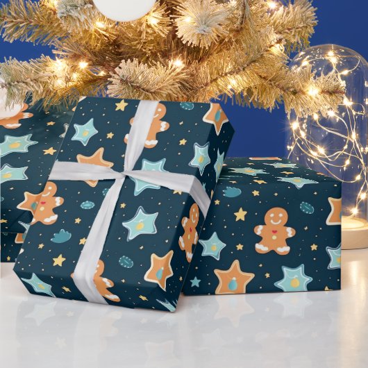 Schönes Weihnachtsgebäck Geschenkpapier (Feiertage)